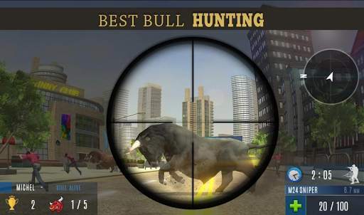 Angry Bull Attack Shooting स्क्रीनशॉट 3