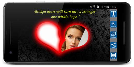 Broken Heart Photo Frames screenshot 8