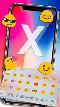 Keyboard Theme for iPhone X 2 تصوير الشاشة
