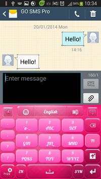 Pink Candy Keyboard screenshot 5