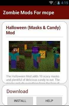 Zombie Mods For mcpe screenshot 3