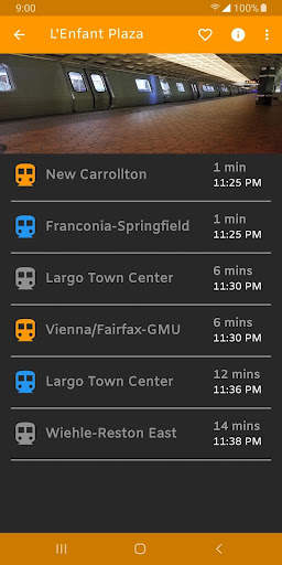 DC Metro and Bus screenshot 3