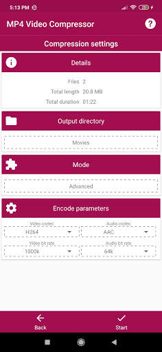 MP4 Video Compressor (Free) screenshot 3