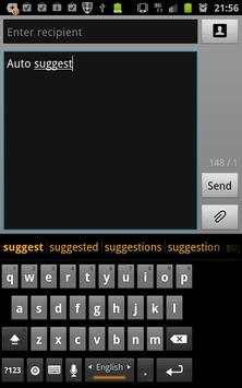 OneHand Keyboard Language Pack screenshot 2