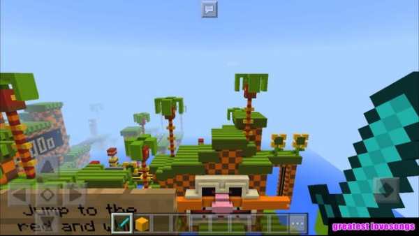 Map Sonic the Hedgehog for Minecraft PE screenshot 2