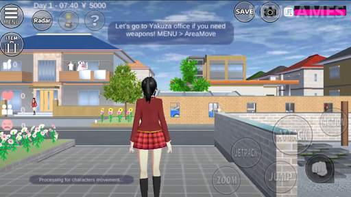 guide for Sakura school simulator screenshot 1