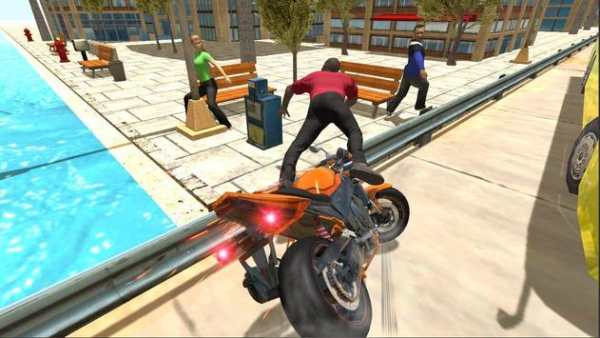 City Traffic Moto Racing screenshot 5