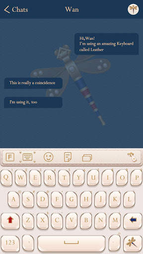 Leather Keyboard screenshot 3