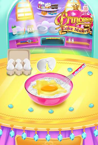 Rainbow Princess Cake Maker - Kids Cooking Games screenshot 4