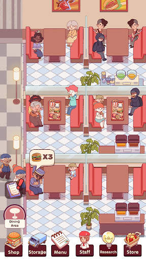 Idle Cafe Sim screenshot 3