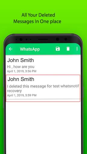 Deleted Messages Restore for whatsapp screenshot 3