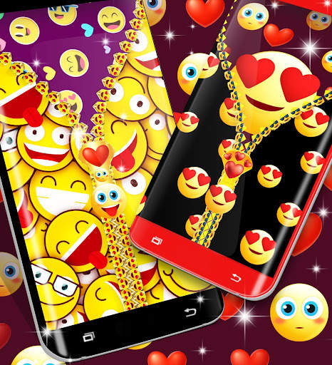 Emoji smiley zip locker screenshot 1