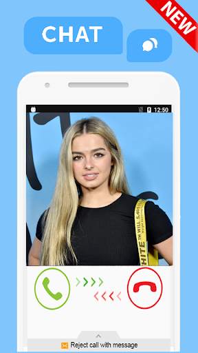 Call Addison Rae - Call/Chat Simulator screenshot 1