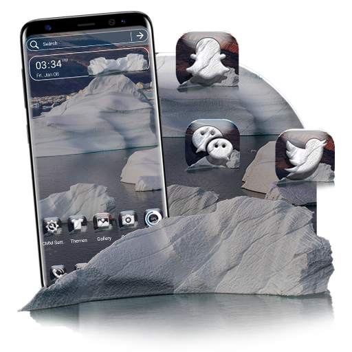 Iceberg Launcher Theme 3.0