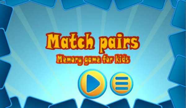 Match pairs kids memory game - Latest edition screenshot 1