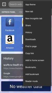 Cyrux Web Browser screenshot 2