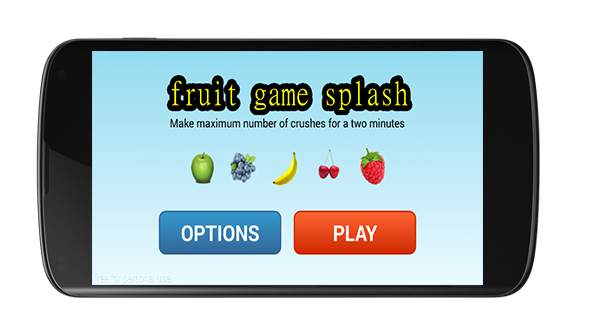 Fruit Game Splash screenshot 1