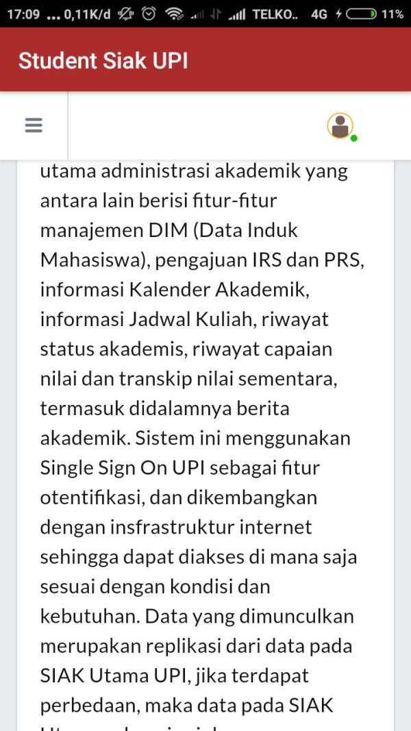 Student Siak UPI screenshot 4