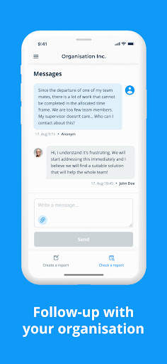 FaceUp: Safe reporting screenshot 4