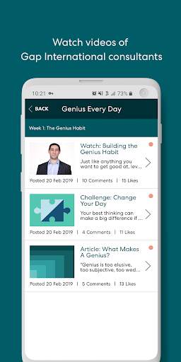The Leveraging Genius App screenshot 4