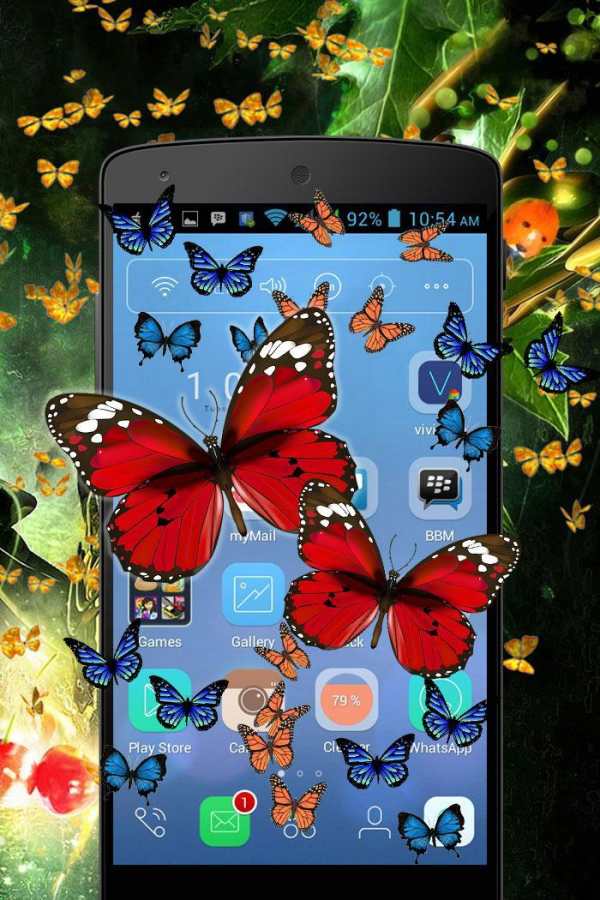 Butterfly in Phone Funny Joke screenshot 3