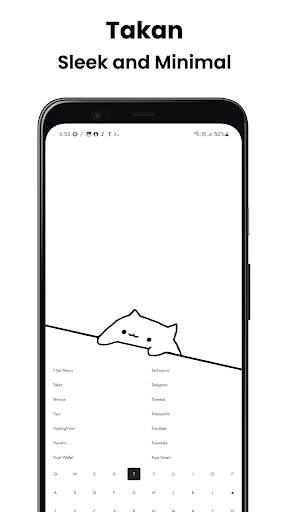 Takan - Minimalist Launcher screenshot 2