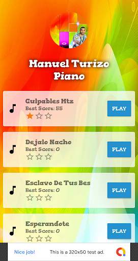 Tap Magic Manuel Turizo-Piano Game screenshot 2