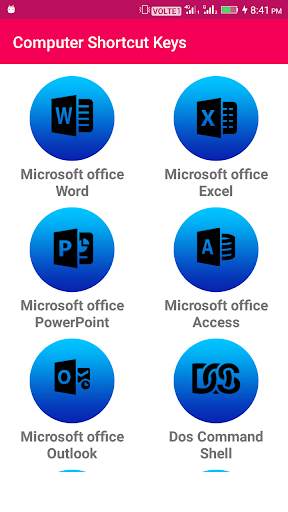 Computer Shortcut Keys 2 تصوير الشاشة