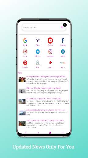 Texter Browser : Browser app for android скриншот 2