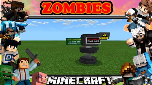 Zombie Apocalypse Survival Monster Game Mod MCPE screenshot 1