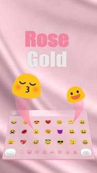Rose Gold iWhite Keyboad screenshot 3
