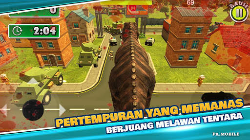 Dino Sim Dinosaur City Rampage screenshot 1