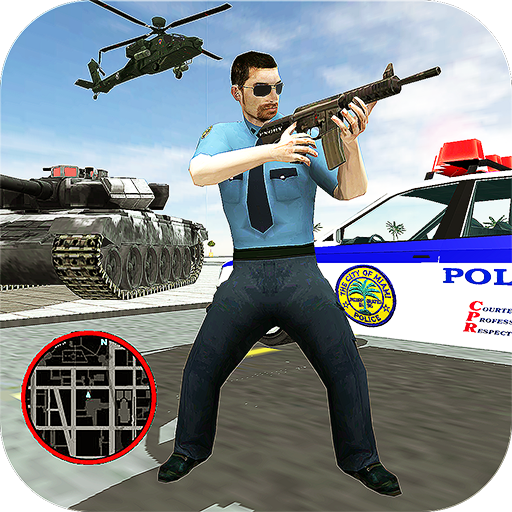 Miami Police Crime Vice Simula icon