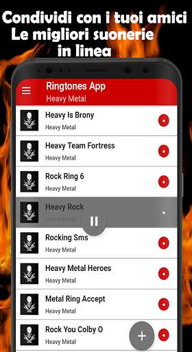 Suonerie Heavy Metal Gratis screenshot 1