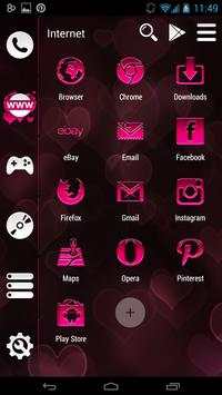 Smart Launcher Hearts screenshot 3