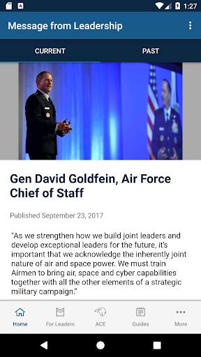 Air Force Leaders screenshot 1