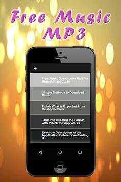 Free Music Downloader Mp3 for Android Fast Guide screenshot 3