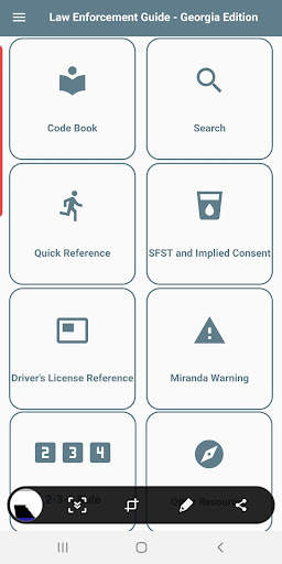 Law Enforcement Guide - Georgia Edition screenshot 2