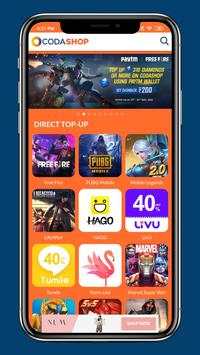 Coda Shop - Topup Game Credits & Diamonds screenshot 1