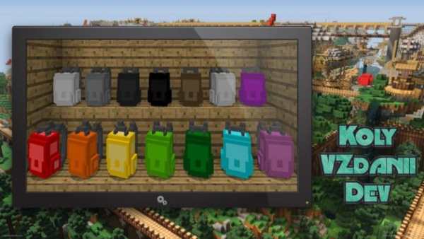 Backpacks Vanilla Edition MOD for MCPE screenshot 1