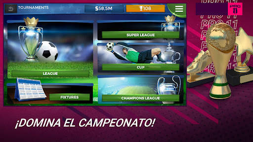 Pro 11 - Football Manager Game screenshot 5