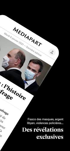 Mediapart, journal indépendant screenshot 2