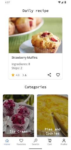 Dessert Recipes screenshot 1