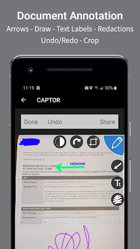 CAPTOR for BlackBerry screenshot 4
