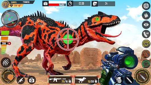 Real Dino Hunting Gun Games screenshot 1
