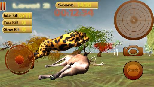 Angry Leopard - Chase Animals स्क्रीनशॉट 7