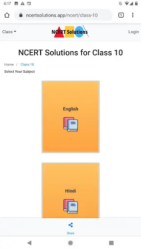 NCERT Solutions App 2 تصوير الشاشة