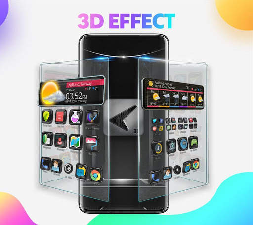 CM Launcher 3D - Theme & Wallpapers screenshot 2
