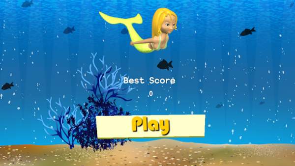 Mermaid Shark Attack screenshot 1