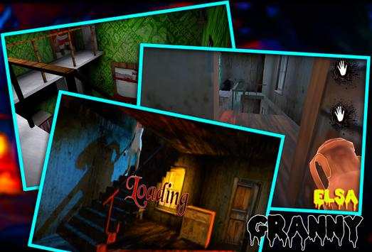 Scary Elsa Granny - Horror Games screenshot 1
